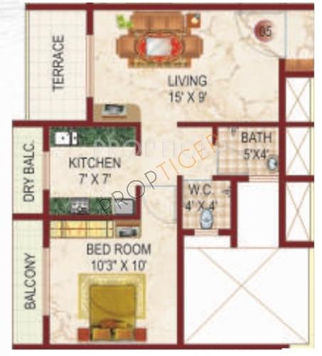 Lakhani White Castle (1BHK+1T (720 sq ft) 720 sq ft) Lakhani White Castle (1BHK+1T (720 sq ft) 720 sq ft)
