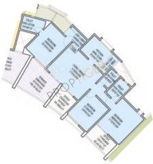 Nandan Euphora (3BHK+3T (1,712 sq ft) 1712 sq ft) Nandan Euphora (3BHK+3T (1,712 sq ft) 1712 sq ft)