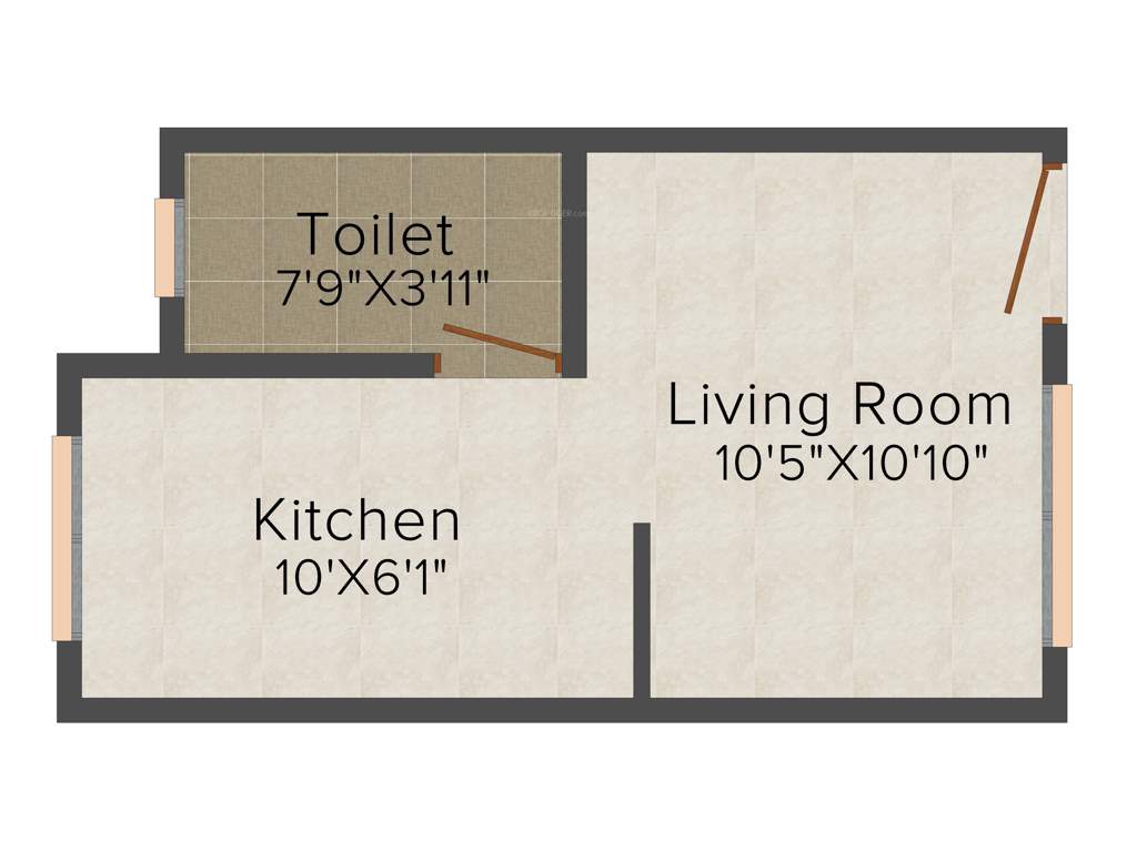 Dreams Nivara (1BHK+1T (270 sq ft) 270 sq ft)