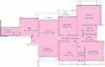 Runwal Pride Floor Plan (4BHK+4T)