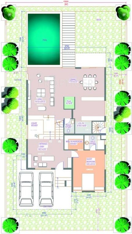 Legend Chimes (4BHK+5T (3,713 sq ft) + Servant Room 3713 sq ft)