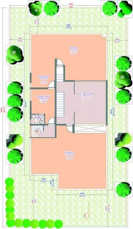 Legend Chimes (4BHK+5T (4,209 sq ft) + Servant Room 4209 sq ft)