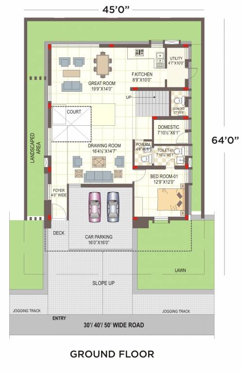  tranquillas Floor Plan Ground Floor Plan