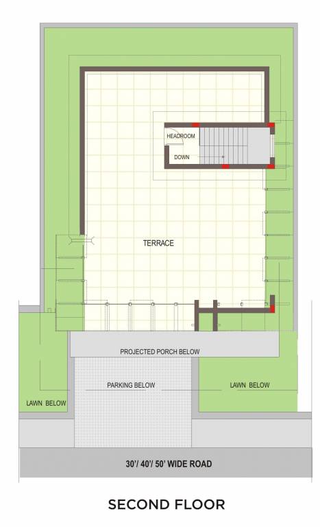  tranquillas Floor Plan Second Floor Plan