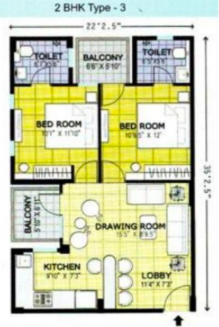  rmg-residency Floor Plan Floor Plan