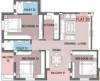 Ganguly 4 Sight Manor (3BHK+2T (1,357 sq ft) 1357 sq ft)