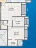 GHP Woodland Floor Plan (1BHK+1T)