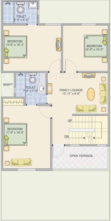 Ashiana Villa Anandam (4BHK+3T (1,810 sq ft) 1810 sq ft)