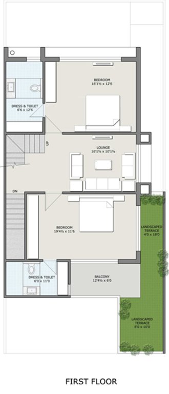 RK Ishaan Bungalows (4BHK+4T (5,175 sq ft)   Servant Room 5175 sq ft)