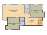 Mayas Bahuleyan (2BHK+2T (787 sq ft) 787 sq ft) Mayas Bahuleyan (2BHK+2T (787 sq ft) 787 sq ft)