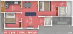Mugesh Om Sai Flats (2BHK+2T (780 sq ft) 780 sq ft)