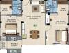 Vigneshwara Kasthuris Samriddhi (2BHK+2T (1,020 sq ft) 1020 sq ft)