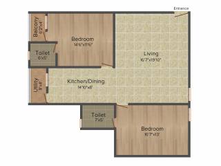 Mathapathi Visthaar (2BHK+2T (1,380 sq ft) 1380 sq ft) Mathapathi Visthaar (2BHK+2T (1,380 sq ft) 1380 sq ft)