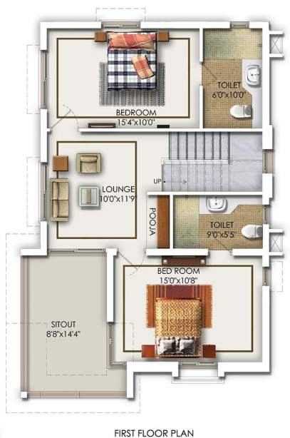 kanopy lotus Floor Plan First Floor Plan