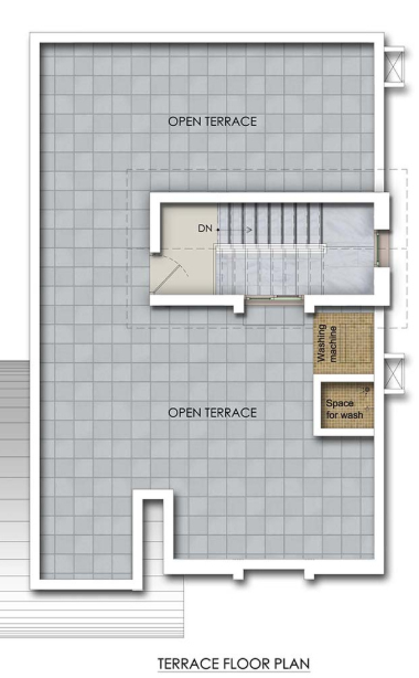 Terrace Floor Plan kanopy lotus Floor Plan Terrace Floor Plan