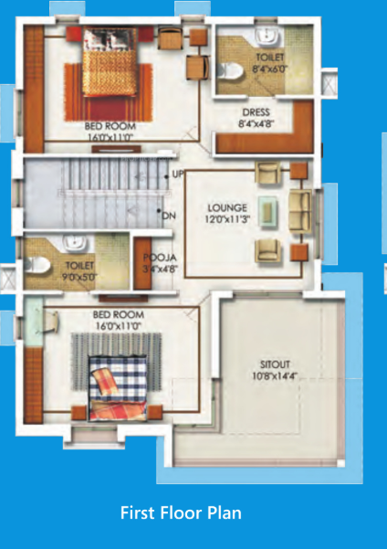 kanopy lotus Floor Plan First Floor Plan