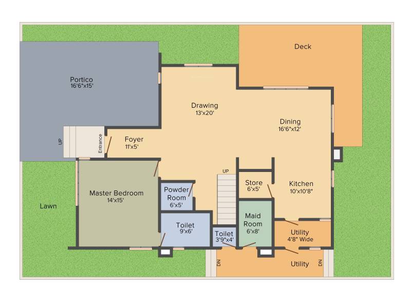 Aparna Constructions HillPark Gardenia 4BHK+5T (3,860 sq ft) + Servant Room