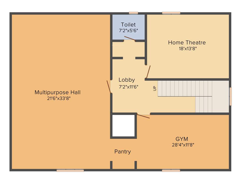 Aparna Constructions HillPark Gardenia 4BHK+5T (5,405 sq ft) + Servant Room