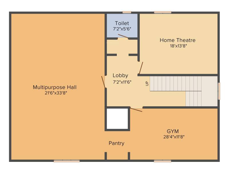 Aparna Constructions HillPark Gardenia 4BHK+5T (5,405 sq ft) + Servant Room