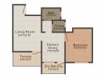 Dreams Wisteria (1BHK+1T (652 sq ft) 652 sq ft) Dreams Wisteria (1BHK+1T (652 sq ft) 652 sq ft)