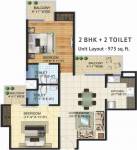 Amrapali Adarsh Awas Yojna (2BHK+2T (975 sq ft) 975 sq ft) Amrapali Adarsh Awas Yojna (2BHK+2T (975 sq ft) 975 sq ft)