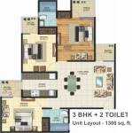 Amrapali Adarsh Awas Yojna (3BHK+2T (1,300 sq ft) 1300 sq ft) Amrapali Adarsh Awas Yojna (3BHK+2T (1,300 sq ft) 1300 sq ft)