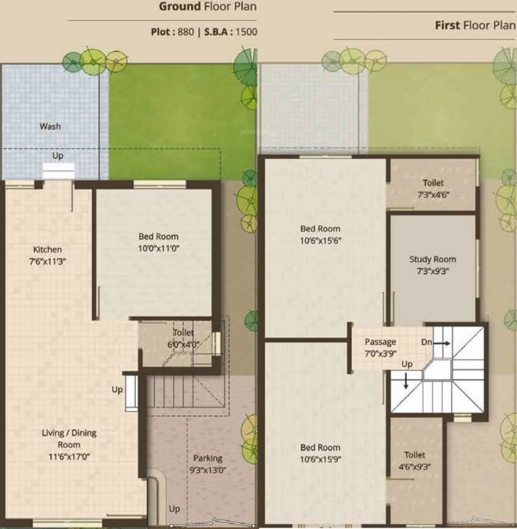 Darshanam Orchid (4BHK+3T (1,500 sq ft) 1500 sq ft)