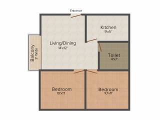 SB Chayanir (2BHK+1T (650 sq ft) 650 sq ft) SB Chayanir (2BHK+1T (650 sq ft) 650 sq ft)