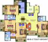 Sanchar Palm Heights (4BHK+3T (2,297 sq ft)   Servant Room 2297 sq ft)