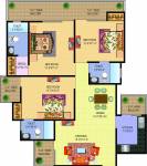 Sanchar Palm Heights (3BHK+3T (1,599 sq ft) 1599 sq ft)