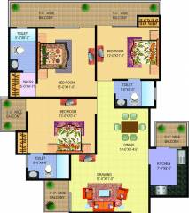 Sanchar Palm Heights (3BHK+3T (1,599 sq ft) 1599 sq ft) Sanchar Palm Heights (3BHK+3T (1,599 sq ft) 1599 sq ft)
