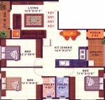 Nerkar Ganesh Elina (3BHK+2T (1,300 sq ft) + Pooja Room 1300 sq ft) Nerkar Ganesh Elina (3BHK+2T (1,300 sq ft) + Pooja Room 1300 sq ft)