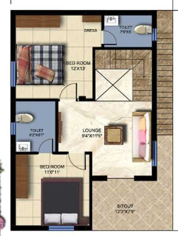 First Floor Plan pranav panorama Floor Plan First Floor Plan