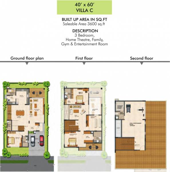 Fortune Hestia (3BHK+4T (3,600 sq ft) + Servant Room 3600 sq ft) Fortune Hestia (3BHK+4T (3,600 sq ft) + Servant Room 3600 sq ft)