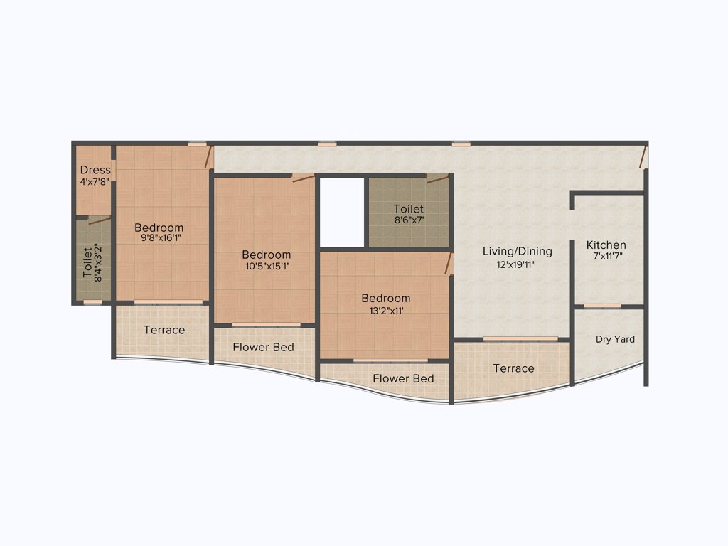 Team Deja Vu (3BHK+2T (1,783 sq ft) 1783 sq ft)