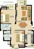 Ansal Greenfield Residencia (2BHK+2T (1,189 sq ft) 1189 sq ft)