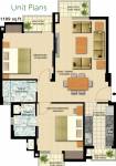Ansal Greenfield Residencia (2BHK+2T (1,189 sq ft) 1189 sq ft)