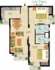 Ansal Greenfield Residencia (2BHK+2T (1,162 sq ft) 1162 sq ft)