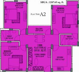 Shree Ram Umang (3BHK+2T (1,247 sq ft) 1247 sq ft) Shree Ram Umang (3BHK+2T (1,247 sq ft) 1247 sq ft)