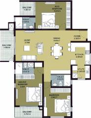 Carbon Cornerstone (3BHK+3T (1,755 sq ft) 1755 sq ft) Carbon Cornerstone (3BHK+3T (1,755 sq ft) 1755 sq ft)