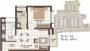 Prestige Kew Gardens (1BHK+1T (634 sq ft) 634 sq ft)