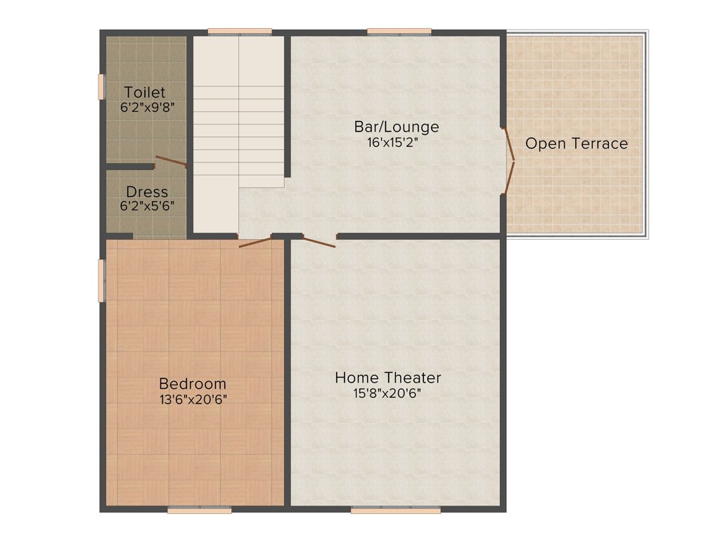 Aditya Empress Park (4BHK+4T (5,020 sq ft)   Study Room 5020 sq ft)