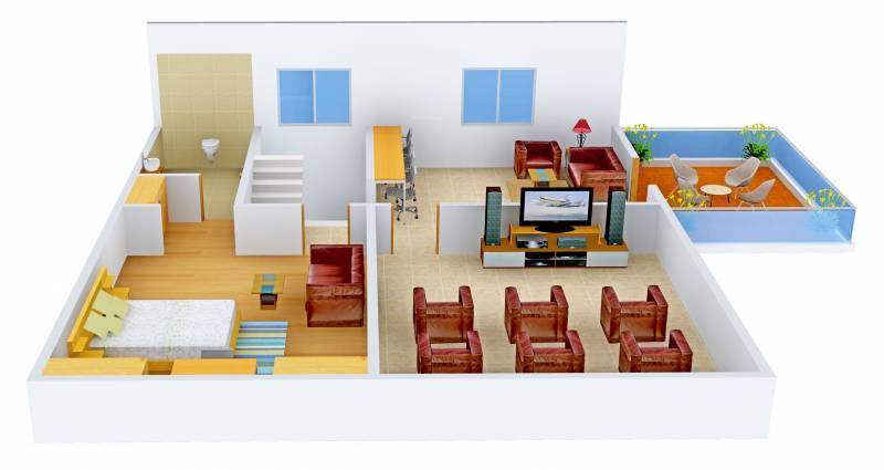 Aditya Empress Park (4BHK+4T (5,020 sq ft)   Study Room 5020 sq ft)