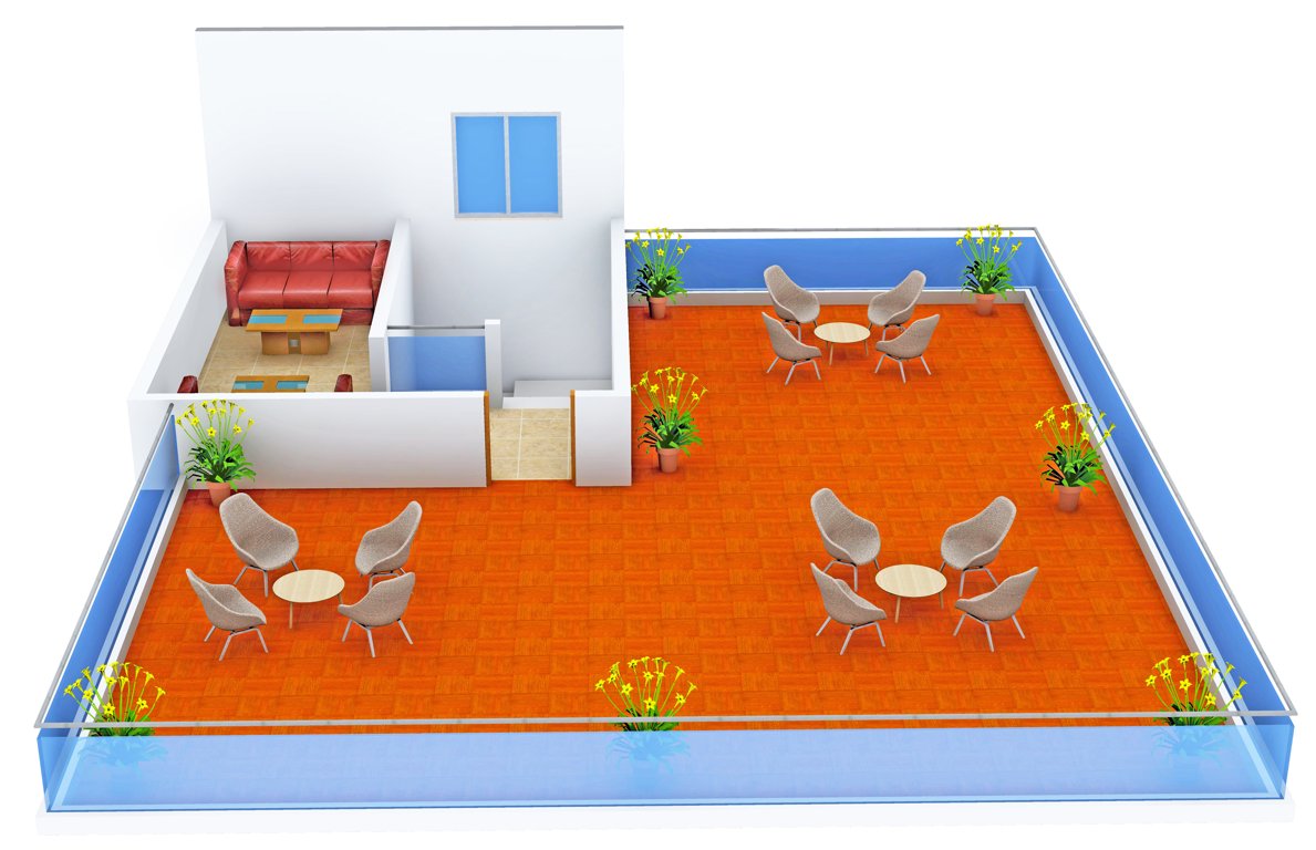 Aditya Empress Park (4BHK+4T (5,020 sq ft)   Study Room 5020 sq ft)