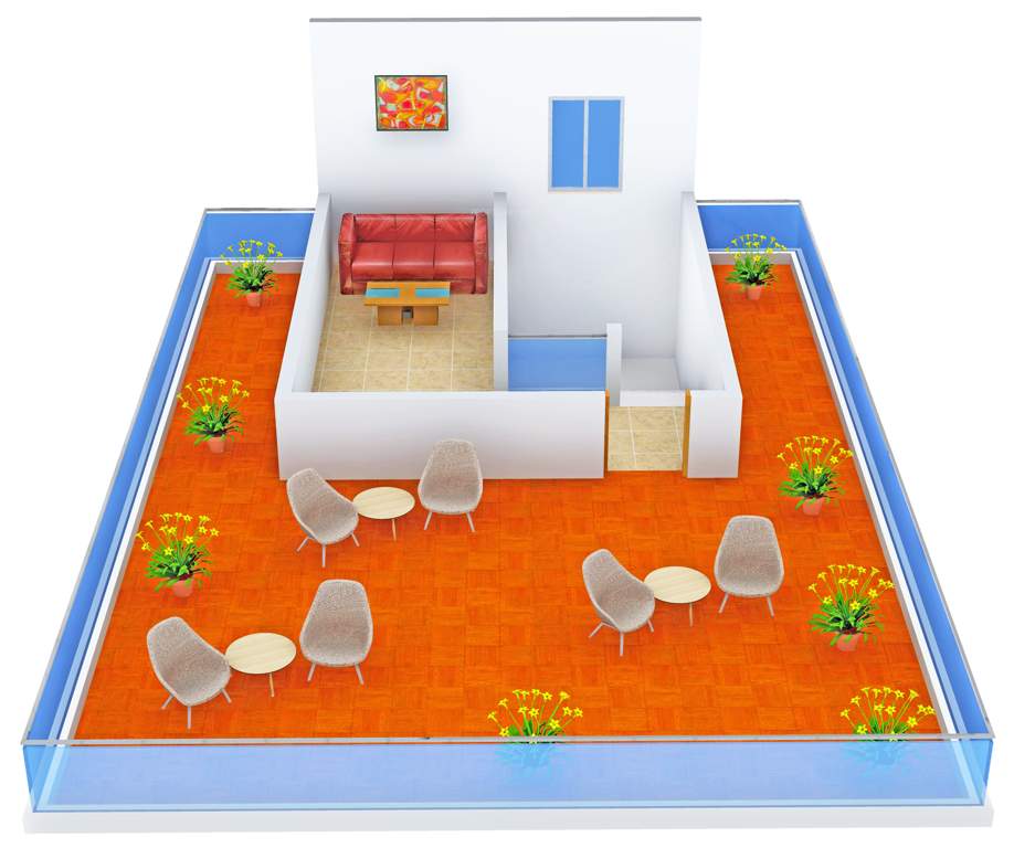 Aditya Empress Park (4BHK+4T (5,750 sq ft)   Servant Room 5750 sq ft)