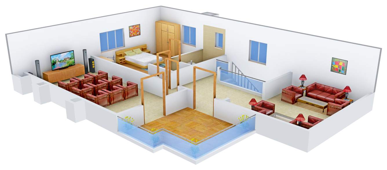 Aditya Villa Grande (5BHK+5T (4,780 sq ft)   Servant Room 4780 sq ft)