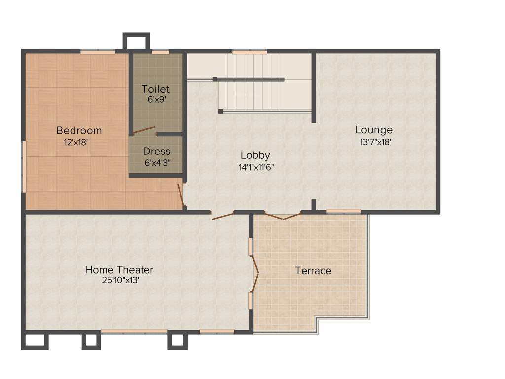 Aditya Villa Grande (5BHK+5T (4,780 sq ft)   Servant Room 4780 sq ft)