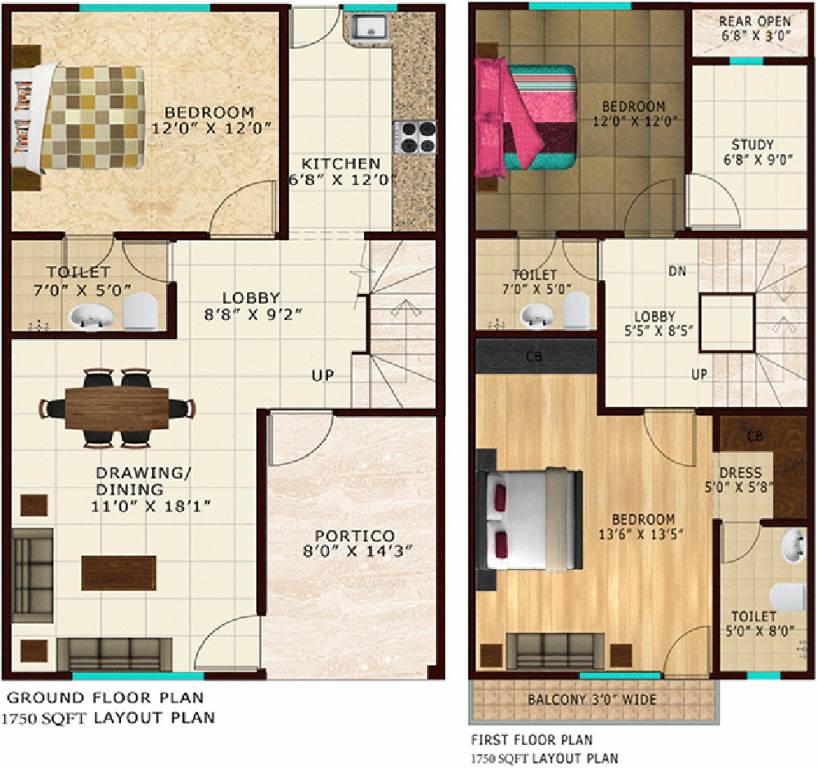 Shubh Villa (3BHK+3T (1,750 sq ft) Study Room 1750 sq ft) Shubh Villa (3BHK+3T (1,750 sq ft) Study Room 1750 sq ft)