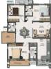 Vertex Panache (3BHK+3T (1,675 sq ft) + Pooja Room 1675 sq ft)