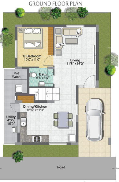 fair oaks Floor Plan Ground Floor Plan